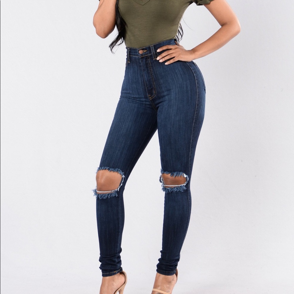 Tough luck jeans - Dark wash